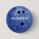 Recherche de boule bowling badges Bleu