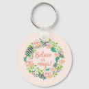 Zoek naar geloof sleutelhangers Pretty
