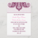 Recherche de henné mariage invitations Violet