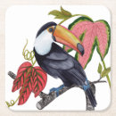 Recherche de toucan dessous de verres Feuilles tropicaux