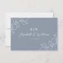 Recherche de blue botanical invitations Minimaliste