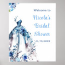 Recherche de robe de mariée posters Aquarelle florale