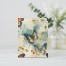 Zoek naar kleurrijke vlinders briefkaarten Botanisch