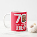 Recherche de soixante dixième anniversaire tasses 70e