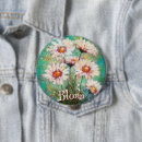 Zoek naar madeliefjes buttons Groen
