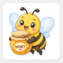 Recherche de abeille mignonne autocollants Dessin animé
