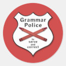 Recherche de professeur anglais autocollants Grammaire