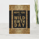 Recherche de cheetah anniversaire cartes Safari