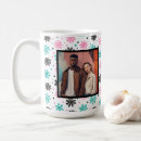 Recherche de noël noir et blanc tasses Rétro