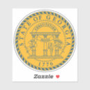 Recherche de géorgien autocollants État de géorgie