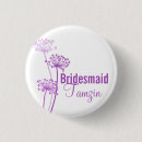 Recherche de pourpre de fleur badges Flower girl