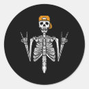 Recherche de crâne punk rock autocollants Gothique