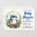 Recherche de nest baby shower invitations Nid d'oiseau