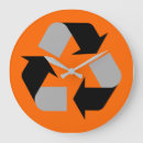 Zoek naar recycling klokken Symbool
