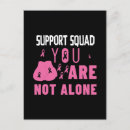 Recherche de mois de cancer du sein cartes postales Soutien