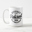 Recherche de retraite drôle tasses Retraité