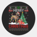 Recherche de belge de malinois autocollants Xmas