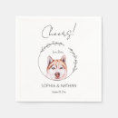 Recherche de husky serviettes Aquarelle