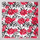 Zoek naar rode bloemen posters Decoratief