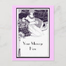 Zoek naar vintage art deco briefkaarten Vrouw