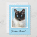 Recherche de peinture de chat invitations Chaton