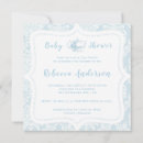 Zoek naar damask babyshower uitnodigingen Chic