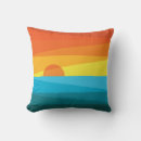 Recherche de vague moderne coussins Tropical