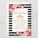 Recherche de pink floral invitations Fête d'anniversaire