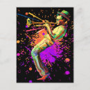 Recherche de musicien cartes postales Instrument musical