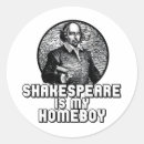 Recherche de shakespeare autocollants Écrivain