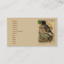 Recherche de postale cartes visite Oiseau