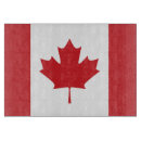 Recherche de canada planches à découper Drapeau