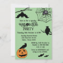 Recherche de enfants halloween invitations Araignée