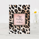 Recherche de noir de léopard vœux cartes Animal