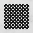 Zoek naar polka dot design visitekaartjes Chic