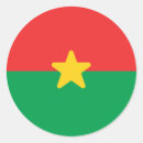Recherche de drapeau de burkina faso autocollants Pays