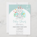 Recherche de rabbit baby shower invitations Simple