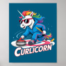 Recherche de curling posters Vintage