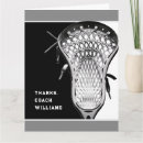 Recherche de lacrosse vœux cartes Entraîneur de crosse