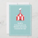Recherche de circus tent invitations Éléphant