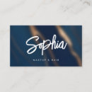 Recherche de marine bleu or cartes visite Luxe