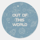 Recherche de ciel nocturne autocollants Bleu