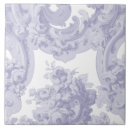 Recherche de motif baroque carreaux Bleu