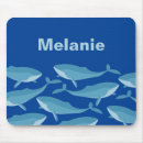 Recherche de baleine tapis souris Bleu
