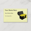 Recherche de trésor cartes visite Affaires