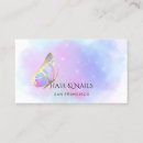 Recherche de papillon pastel cartes visite Salon beauté