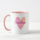 Recherche de coeur tasses Simple