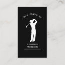 Recherche de professeur de golf cartes visite Professionnel