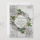 Recherche de celte invitations Shamrock