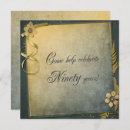 Zoek naar ouderwetse verjaardag uitnodigingen Vintage